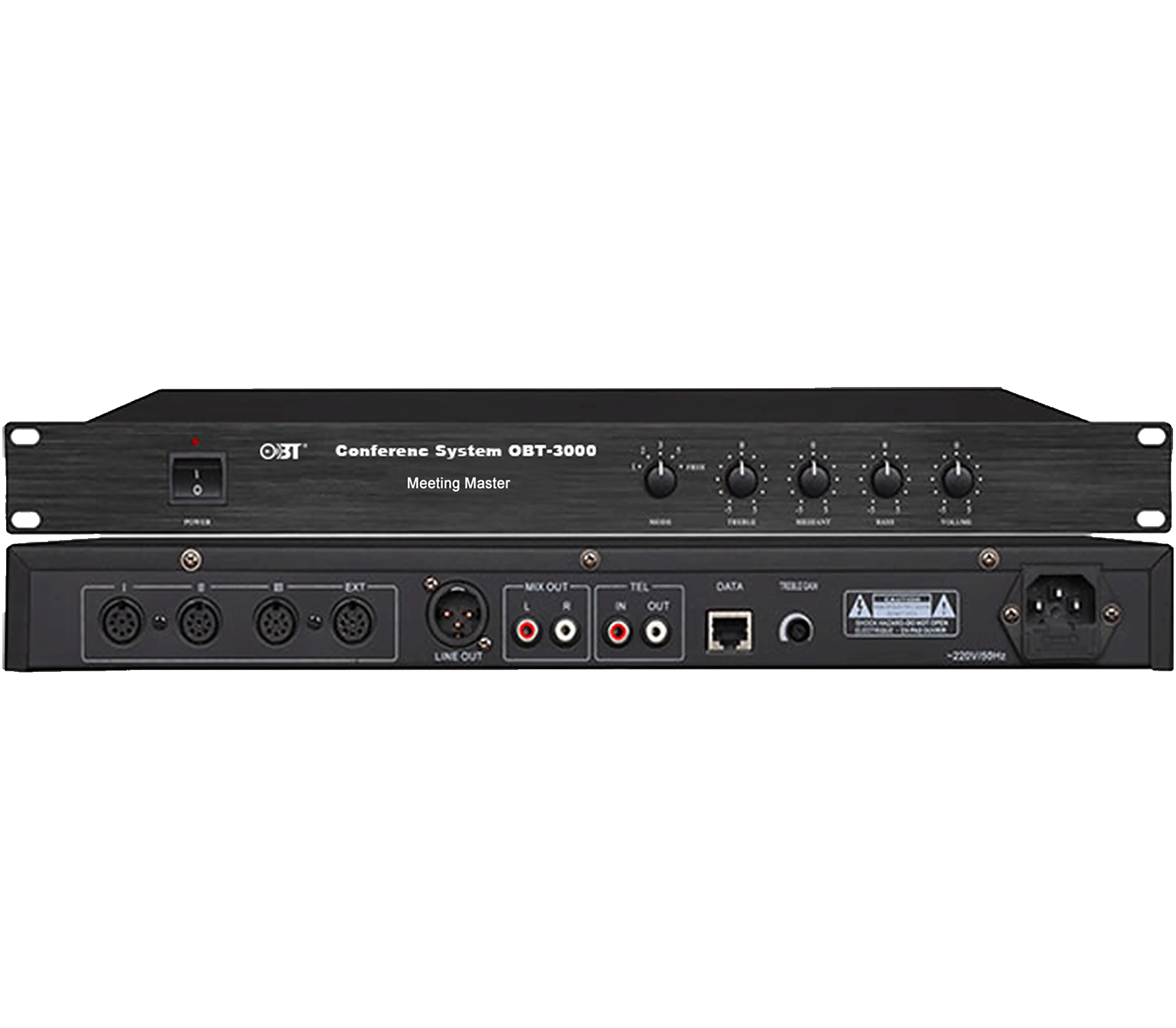輕便式會議系統主機 OBT-3000