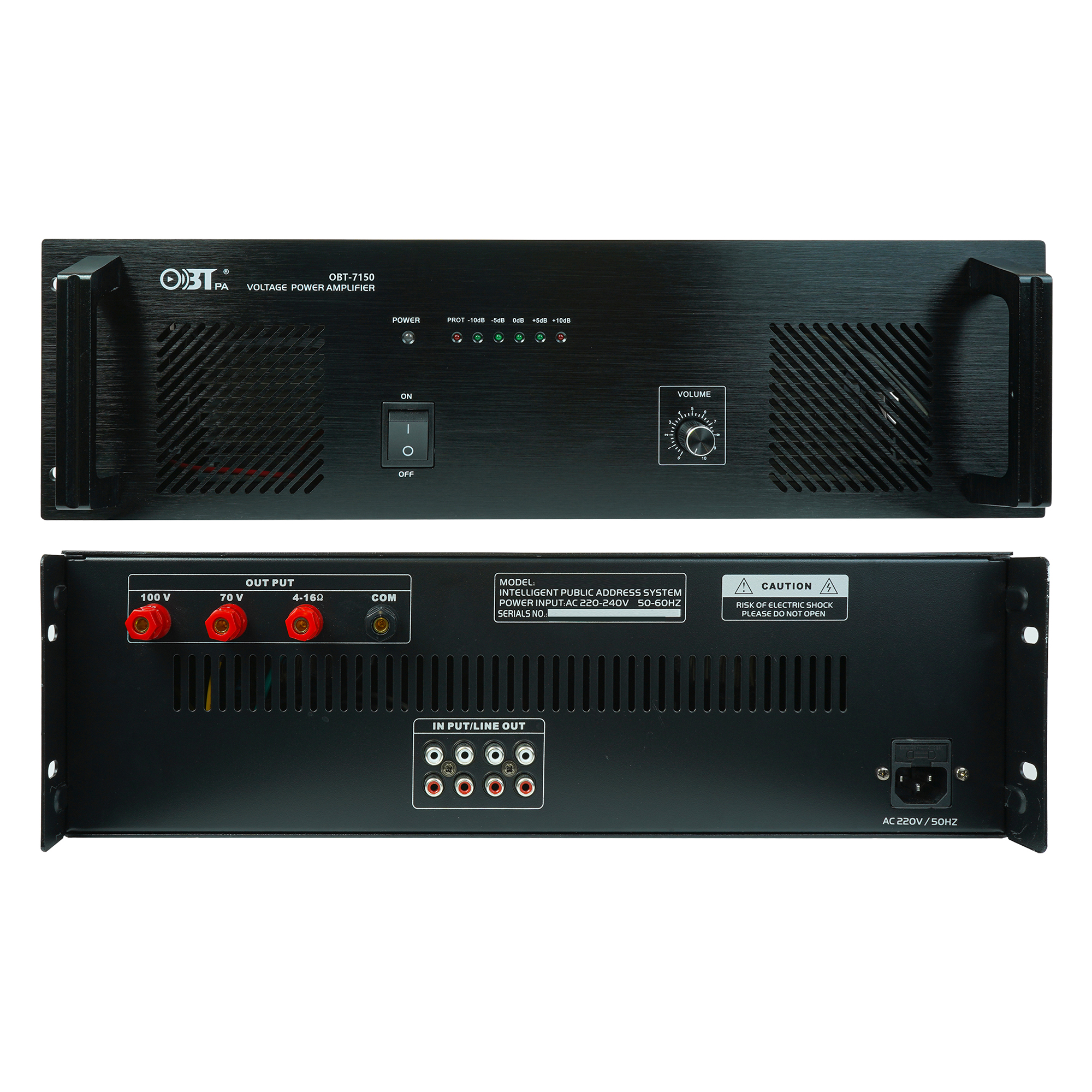 純后級(jí)定壓功放 OBT-7150