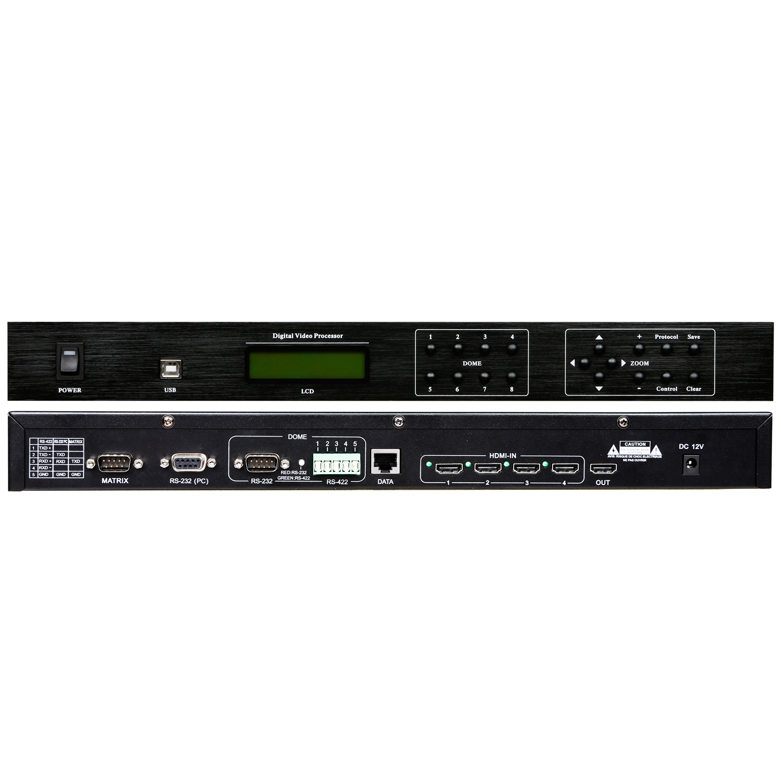 高清視像中央處理器 OBT-3288S