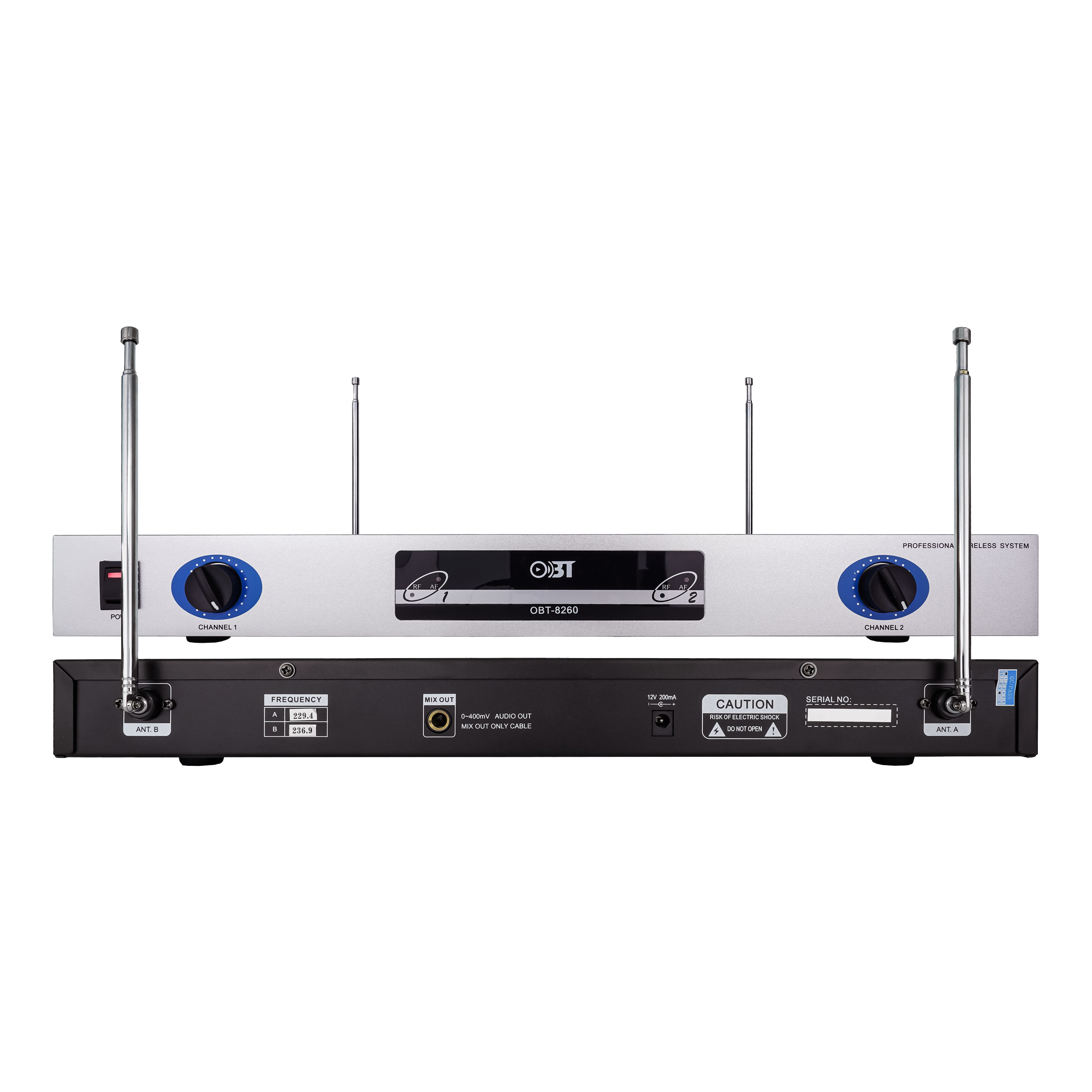 專(zhuān)業(yè)無(wú)線麥克風(fēng) OBT-8260