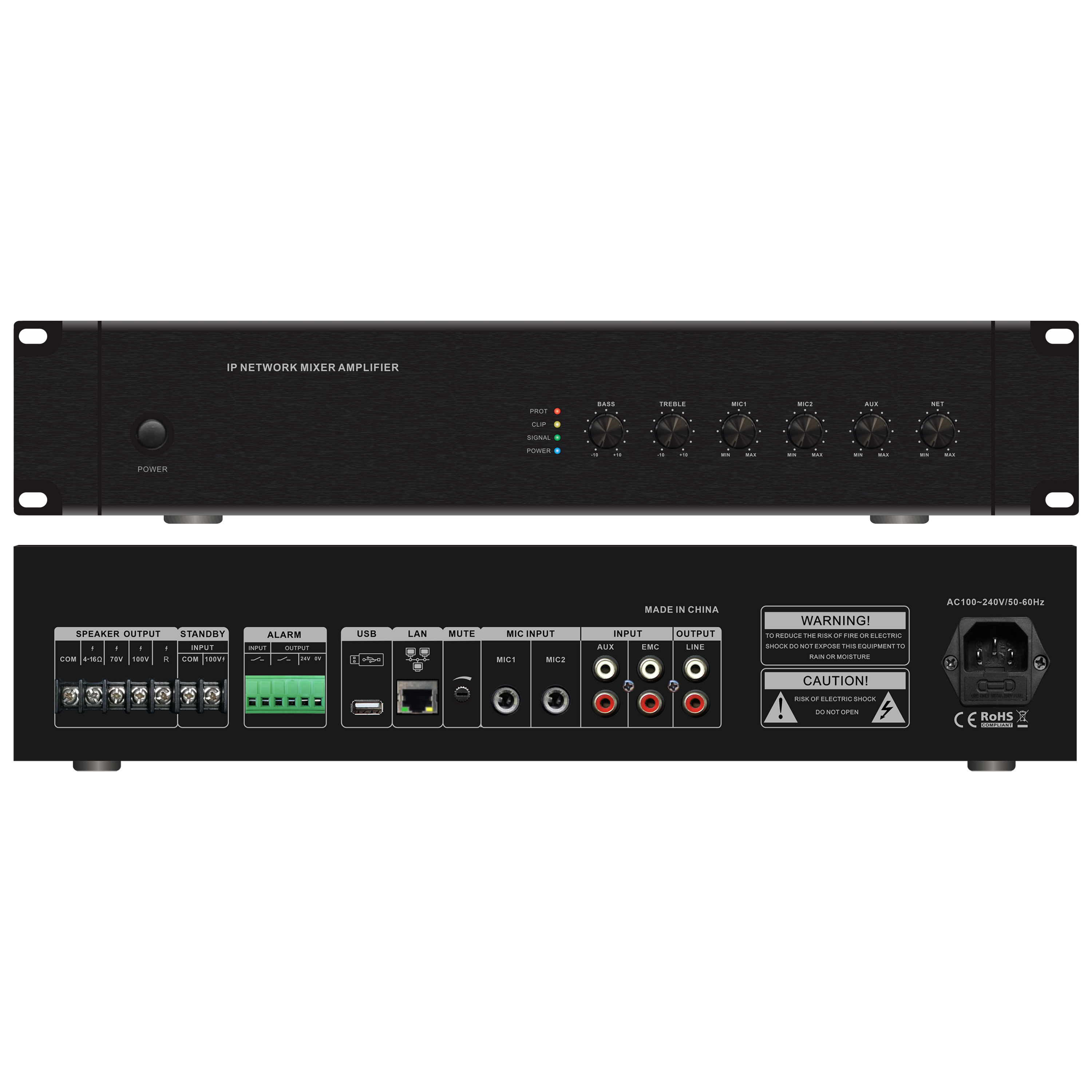 800W多功能網(wǎng)絡(luò)功放 OBT-NP6800C